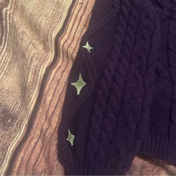 Women’s Taylor Swift Speak Now Purple Cardigan for Re-record Drop XL/2XL - Picture 5 of 10